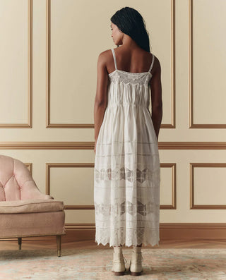 THE GREAT THE ROSETTE CROCHET DRESS
