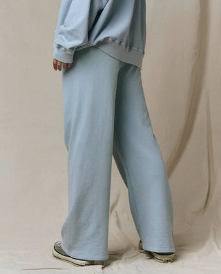 THE GREAT THE LAP SWEATPANT WHISPER BLUE