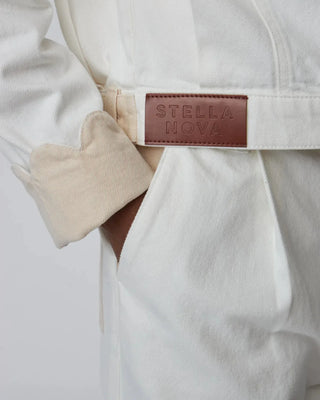 STELLA NOVA TWO-TONED COTTON JACKET