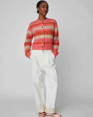STELLA NOVA TWO-TONED COTTON PANTS