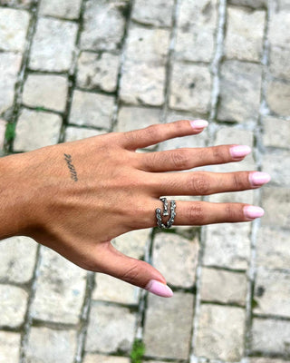 OCEANO JEWELS PLAINE CORAIL RING