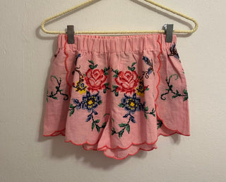 ORSINA NEW ROSES SHORTS PASTEL PINK