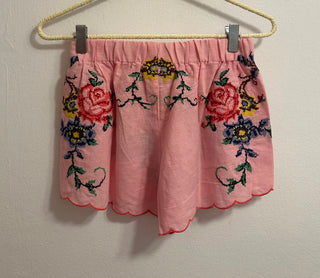 ORSINA NEW ROSES SHORTS PASTEL PINK
