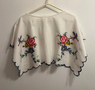 ORSINA NEW ROSES TOP WHITE