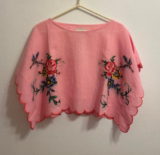 ORSINA NEW ROSES TOP PASTEL PINK