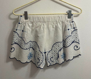 ORSINA HEARTS SHORTS WHITE