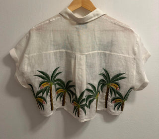 BENARAS BANANA BONDI WHITE GREEN