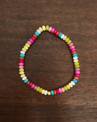 SEALLY MIMI SEMI PRECIOUS NECKLACE RAINBOW 22