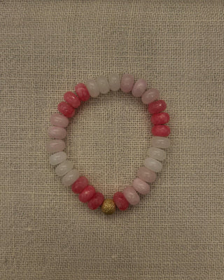 SEALLY MIMI SEMI PRECIOUS BRACELET MILKY PINK
