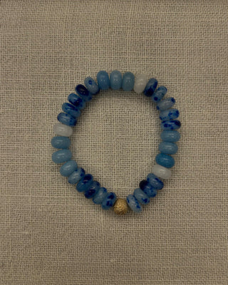 SEALLY MIMI SEMI PRECIOUS BRACELET BLUE MORNING SWIM
