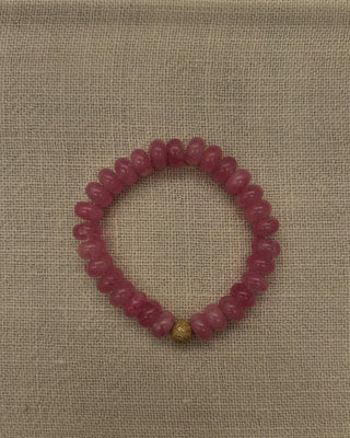 SEALLY MIMI SEMI PRECIOUS BRACELET CLOUD PINK MONOCHROM