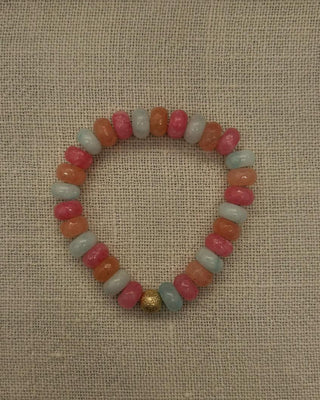 SEALLY MIMI SEMI PRECIOUS BRACELET OPAL PINK