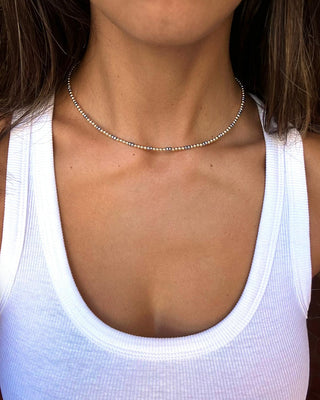 22 JEWELRY MINI BELLA NECKLACE 3MM SIZE 16