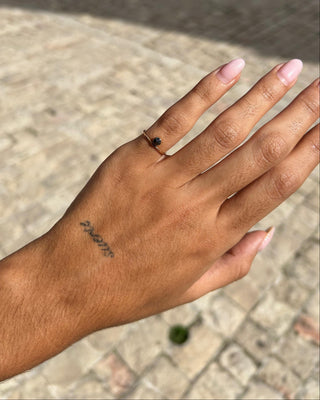 SAMANTHA TEA LOMA RING BLACK DIAMOND