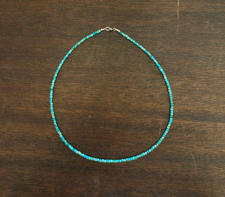 NATHALIA GUINOCHET TURQUOISE MIX SEMI NECKLACE
