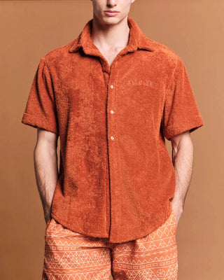 SUN OF A BEACH TERRY SHIRT CINNAMON