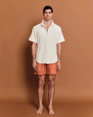 SUN OF A BEACH TERRY SHIRT ECRU