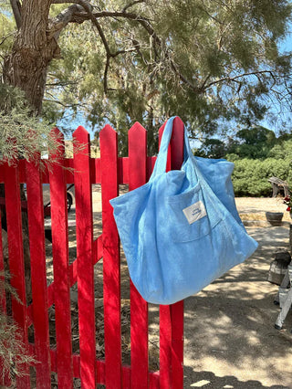 LITTLE MARINER TOTE BAG COASTAL BLUE