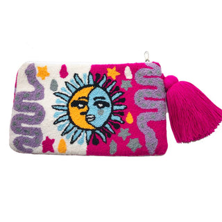 LE POM POM ZODIAC CLUTCH