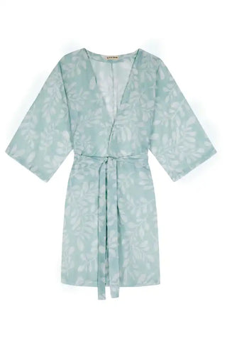 ALICIA SWIM SHORT KIMONO COVER-UP IN RIVIERA