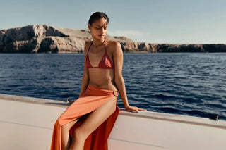 ALICIA SWIM KATHY SKIRT IN SUNSET