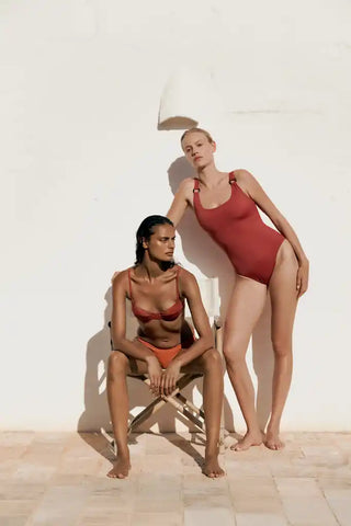 ALICIA SWIM STELLA COCO ONE-PIECE SWIMSUIT IN LATINO