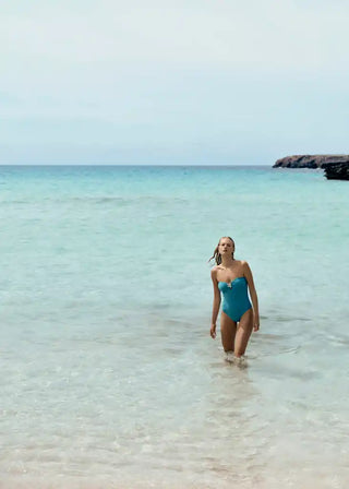 ALICIA SWIM CATHERINE ONE-PIECE SWIMSUIT IN HORIZON