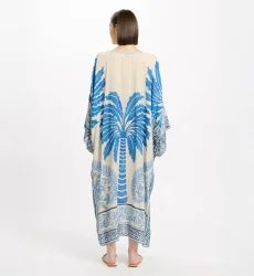 MISS JUNE CAFTAN RHODA BLUE