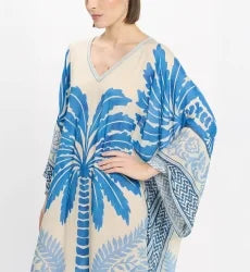 MISS JUNE CAFTAN RHODA BLUE