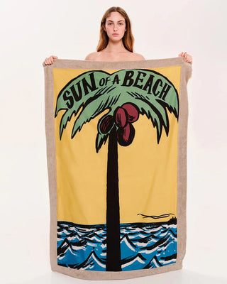 SUN OF A BEACH SUN OF PALM SIGNATURE BEACH TOWEL