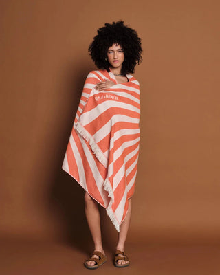 SUN OF A BEACH SUNBURST FEATHER BEACH TOWEL