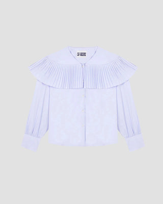 LA VESTE TABLA SHIRT CELESTE