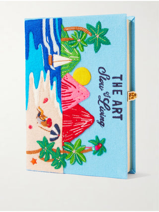 OLYMPIA LE-TAN THE ART OF SLOW LIVING BOOK CLUTCH