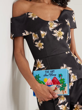 OLYMPIA LE-TAN THE ART OF SLOW LIVING BOOK CLUTCH