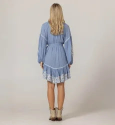 MISS JUNE DRESS YARA BLUE