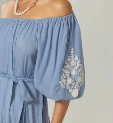 MISS JUNE DRESS ZAYA BLUE