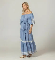 MISS JUNE DRESS ZAYA BLUE